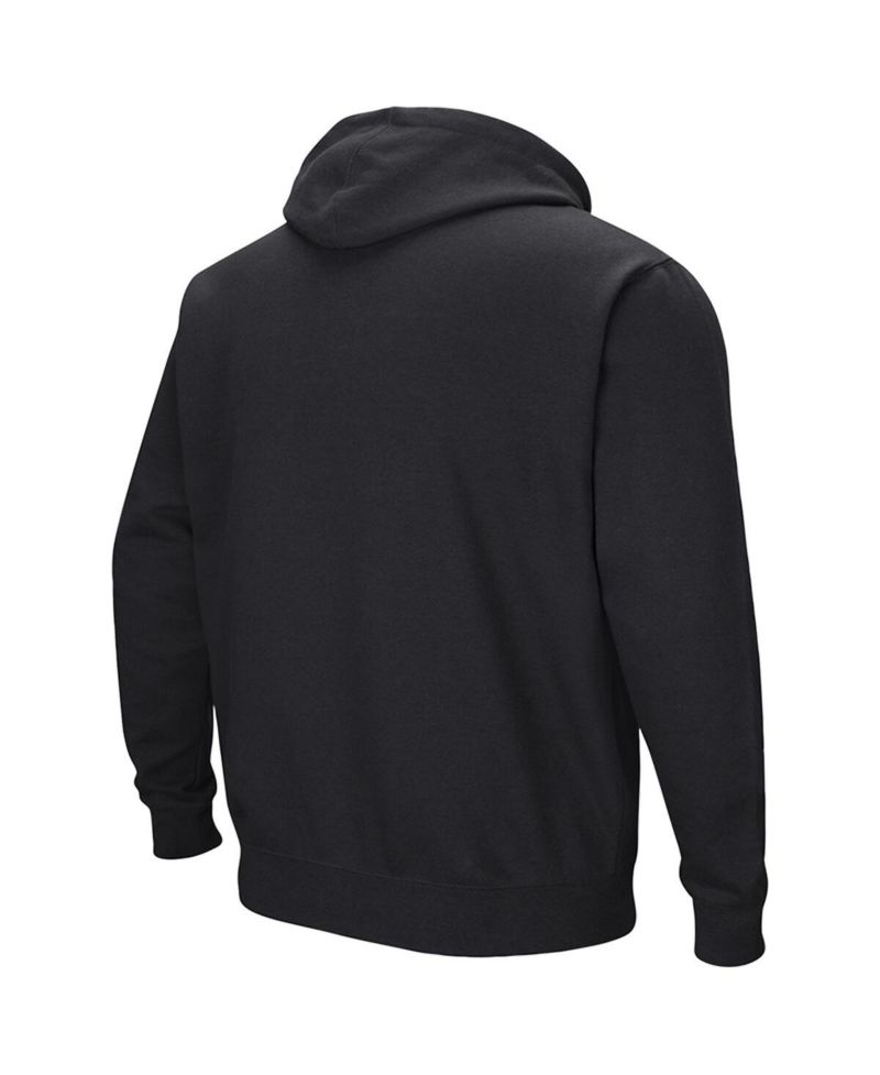 Men's Black Grambling Tigers Arch Logo 3.0 Pullover Hoodie