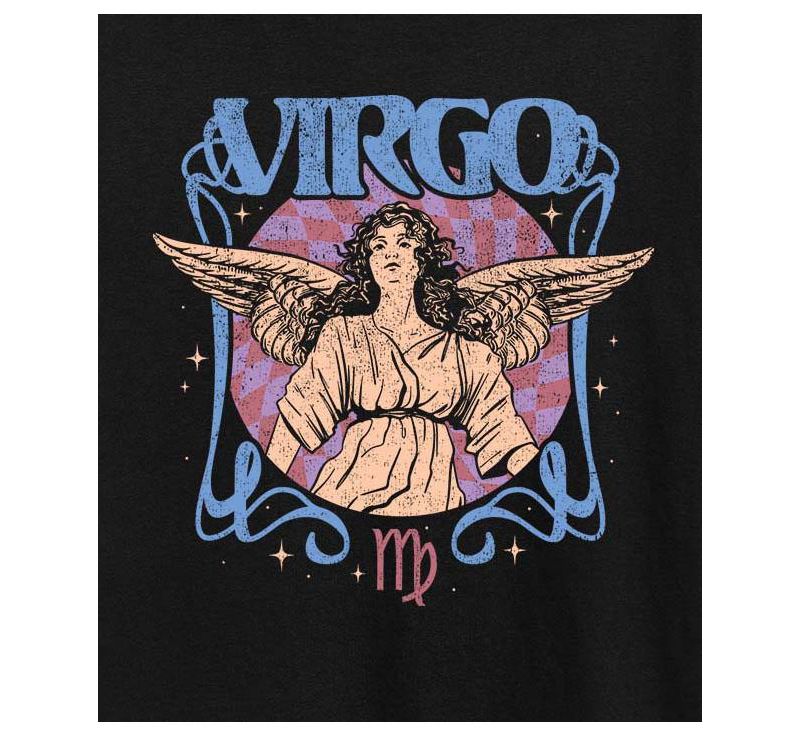 Virgo Zodiac Plus Size Graphic T-Shirt