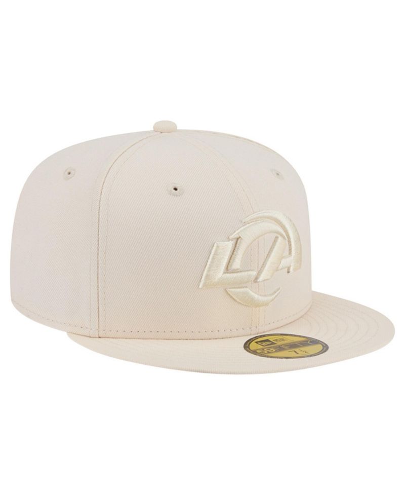 Men's Cream Los Angeles Rams Color Pack 59FIFTY Fitted Hat