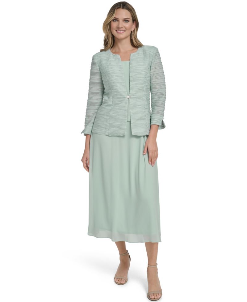 Petite Swing Inset Waist Dress