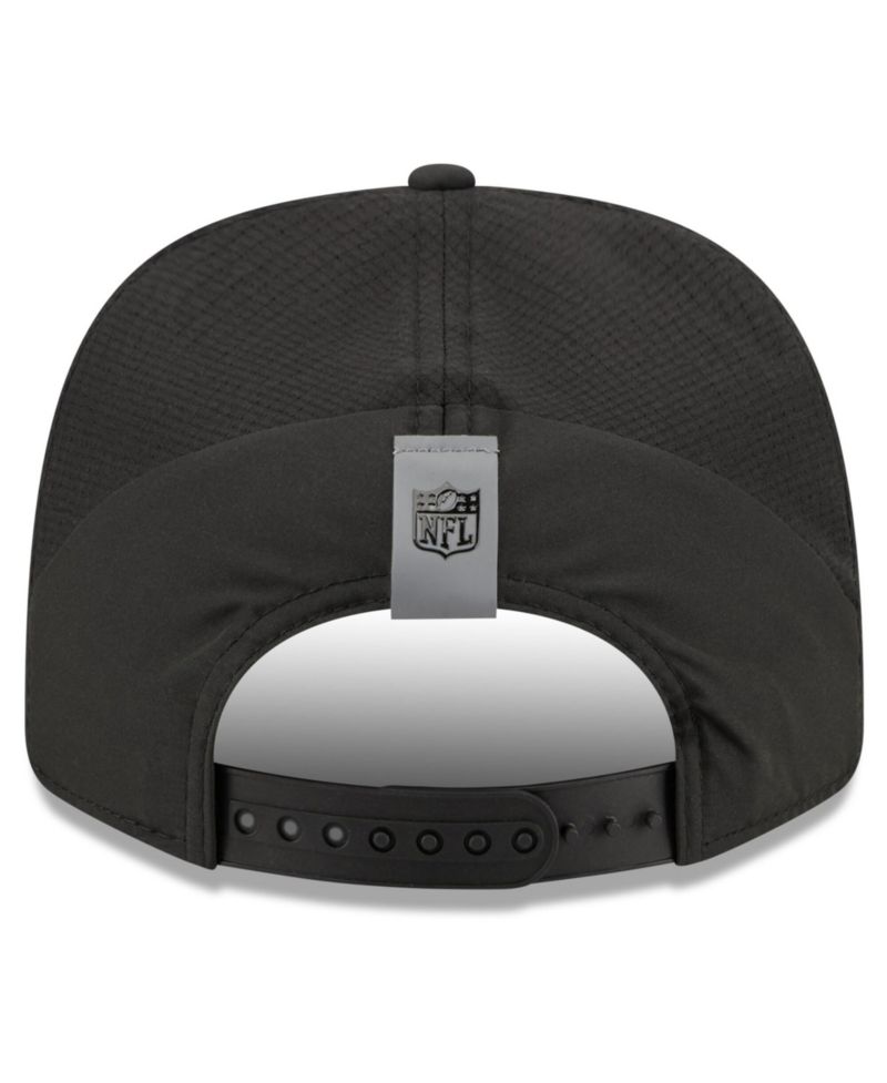 Men's Black Detroit Lions 2026 NFL Training Camp 9SEVENTY Adjustable Hat
