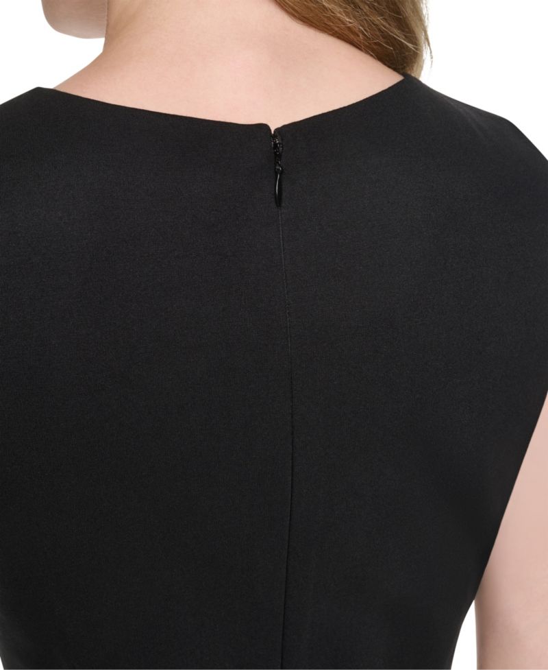 Women's Scoop Neck Sleeveless Midi Dress