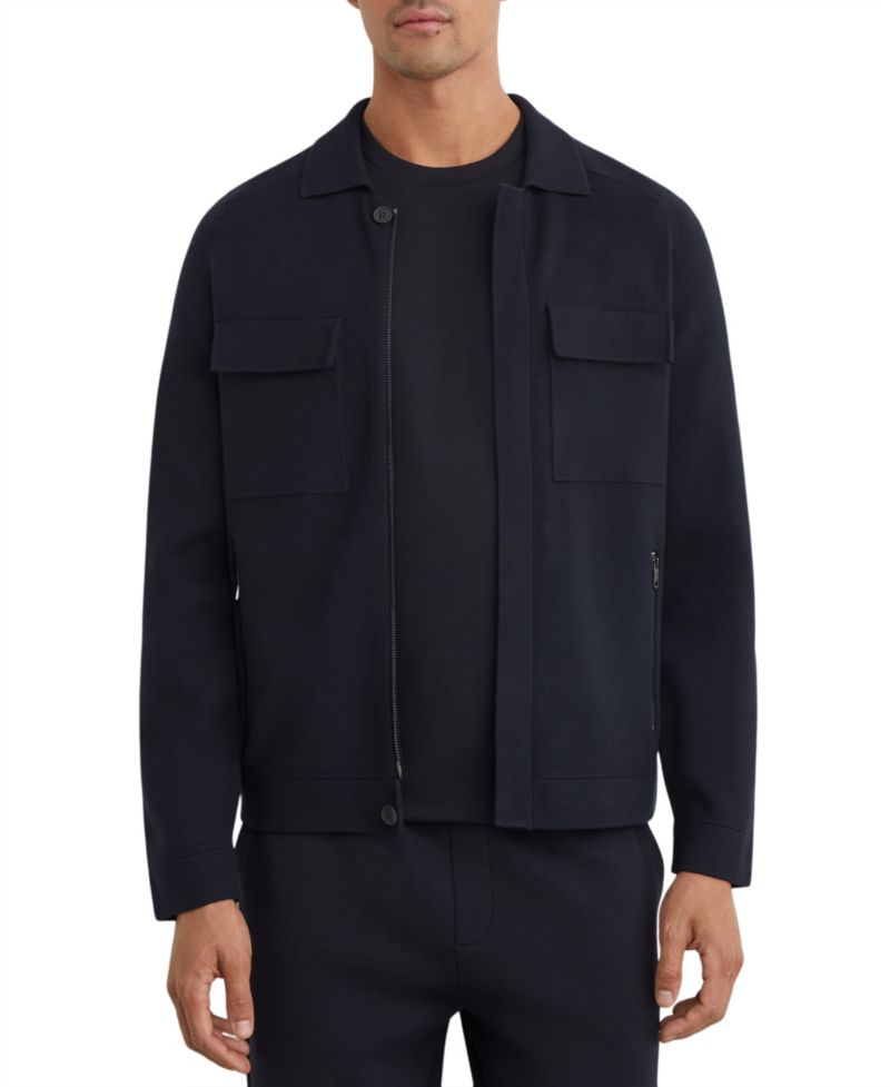 Men's Fleetwood Compact-Knit Regular-Fit Jacket