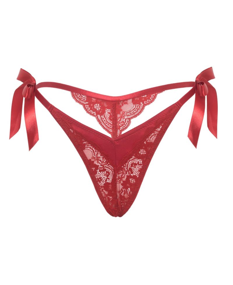 Women's Hailey Lace Side Bows Panty