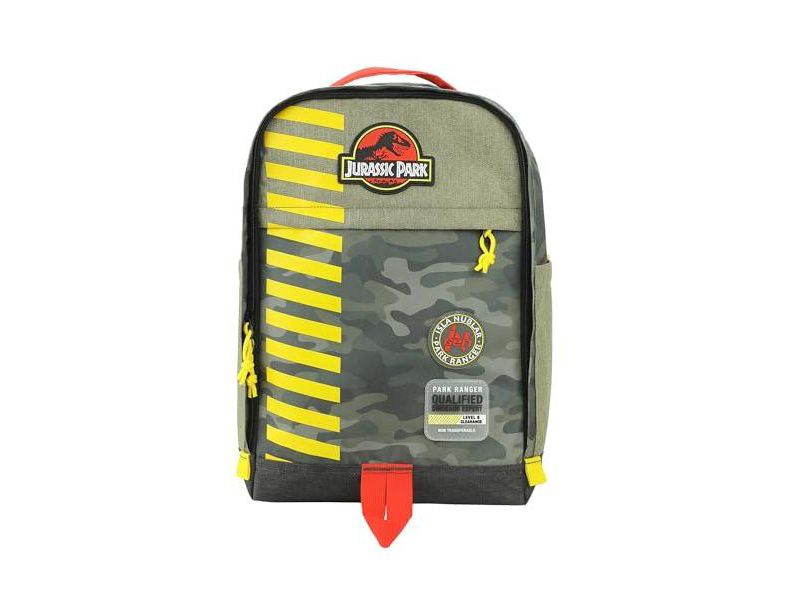 Logo 16" Tan and Camo Backpack