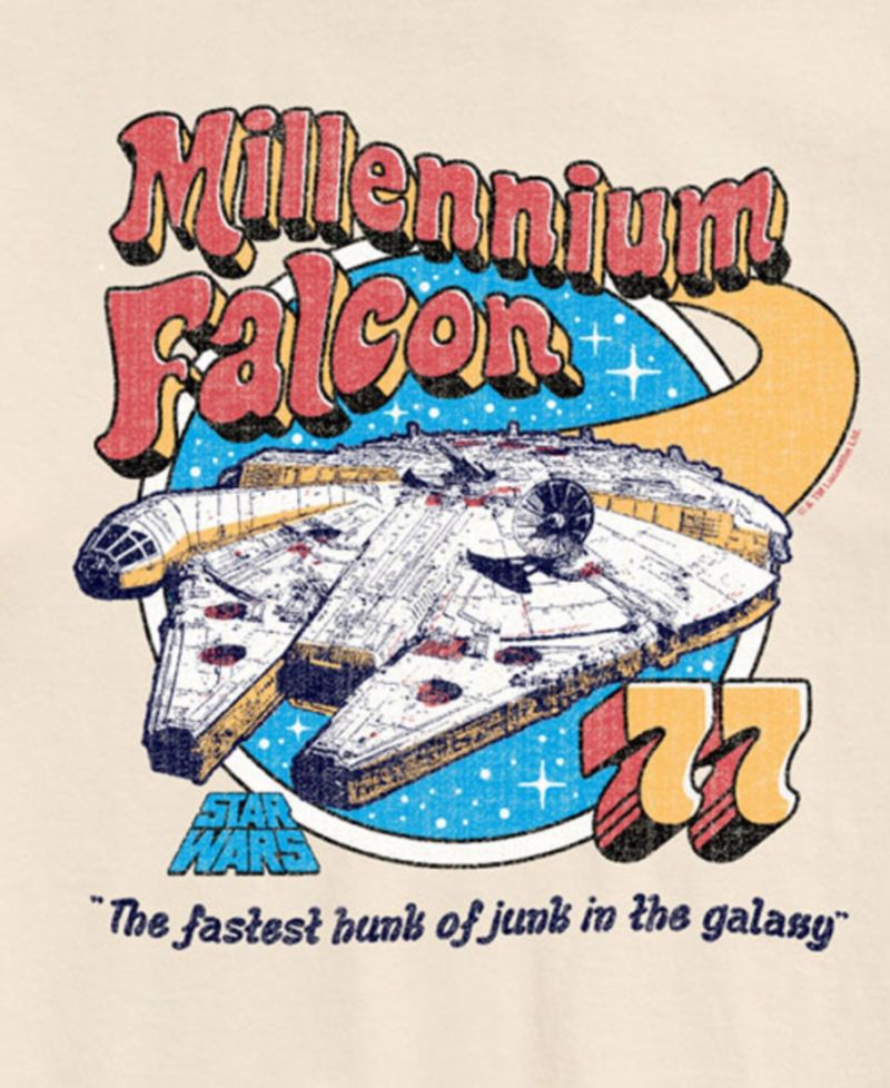 Men's Star Wars Millennium Falcon Short Sleeve T-Shirt