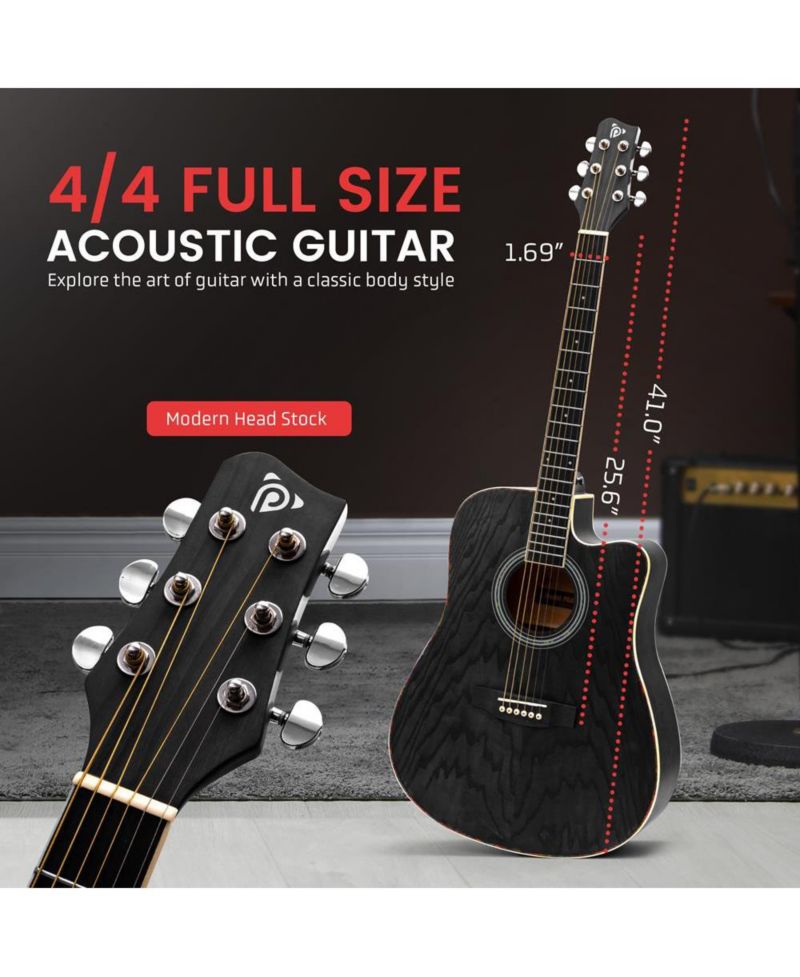 41 Steel Strings Acoustic Guitar for Beginner and Adults
