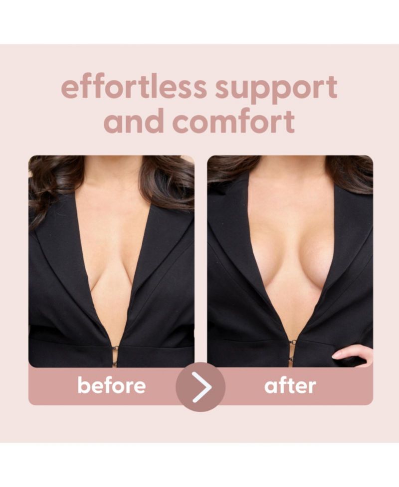 Boob Lift Tape for Women Invisible Sweat Proof Stretchable Bra Tape for Strapless Dresses with Silicone Nipple Covers