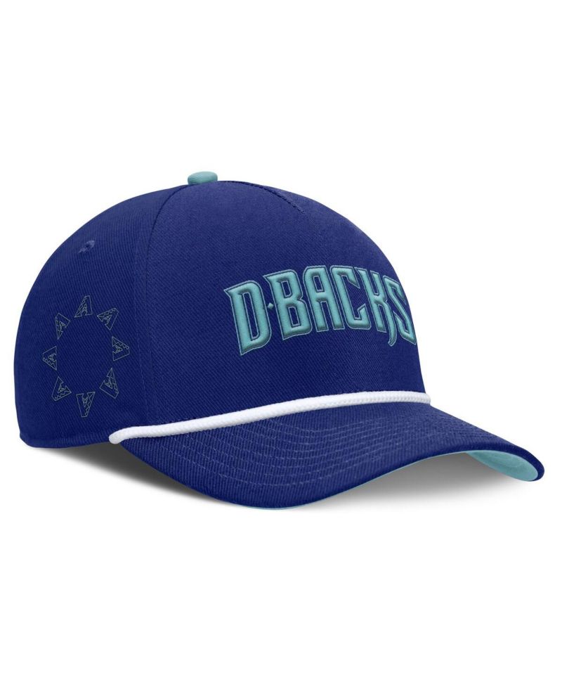 Men's Royal Arizona Diamondbacks Father's Day Rise Adjustable Hat