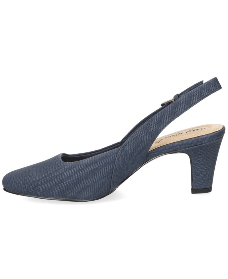 Ritsa Square Toe Slingback Pumps