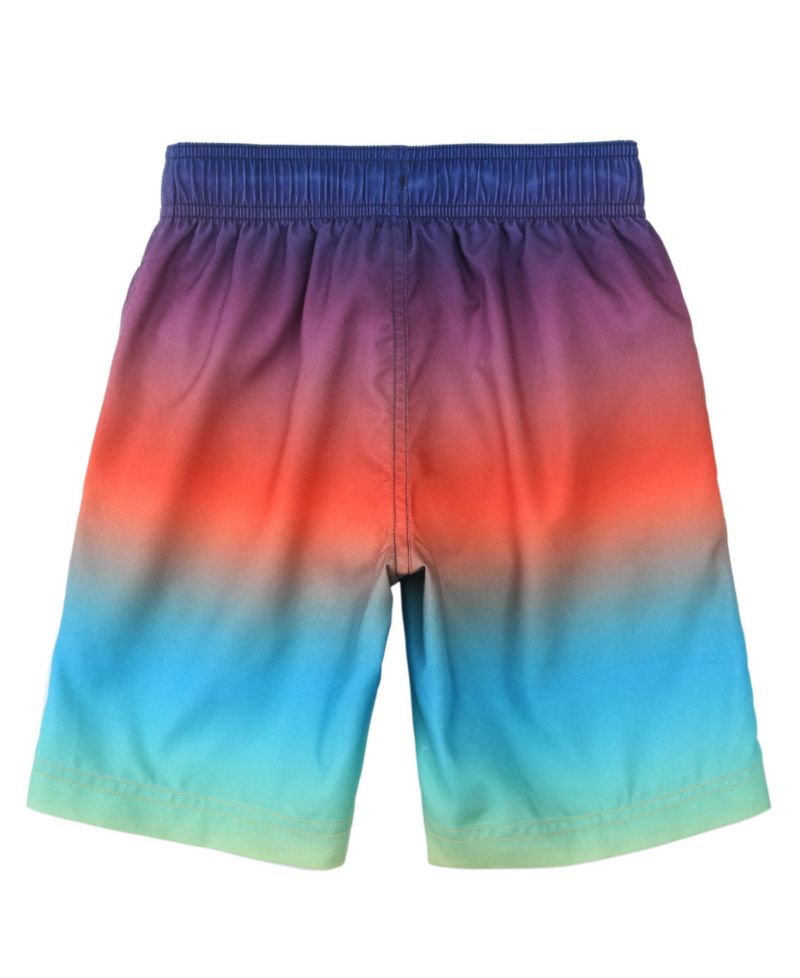 Big Boys Quick Dry Drawstring Swim Trunks Board Shorts with Mesh Lining UPF50+ XS-XXL