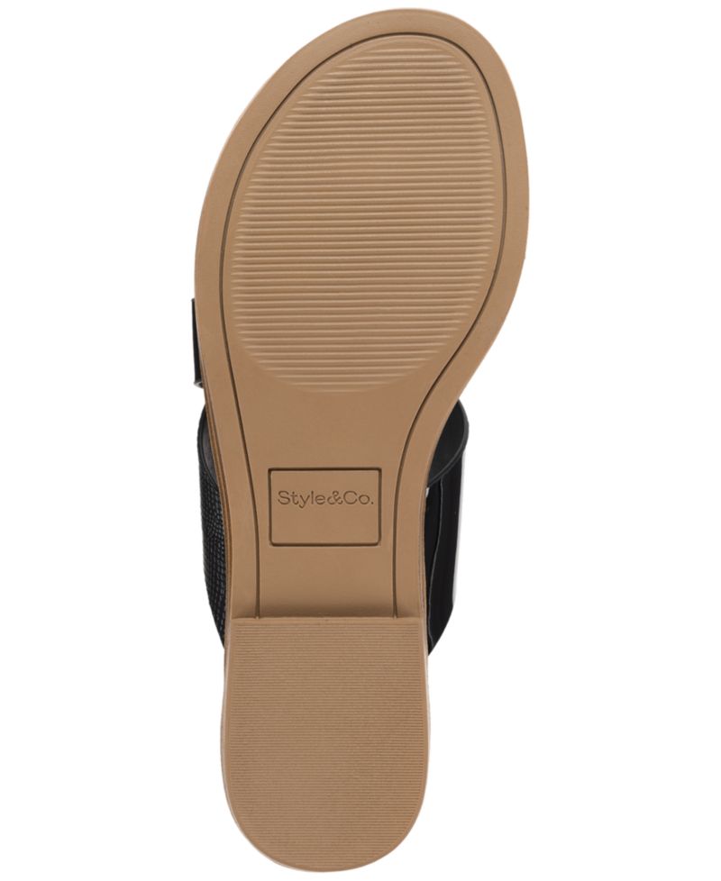 Women's Satinne Toe-Ring Thong Casual Sandals