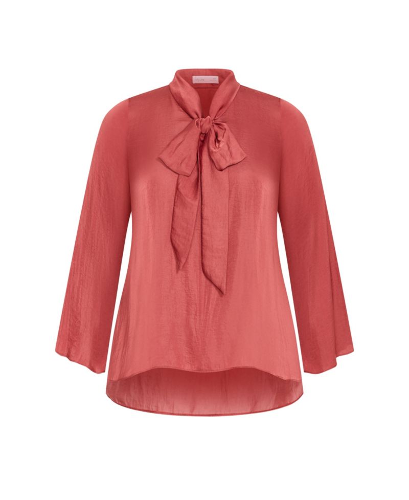 Plus Size Mahalia Neck Tie Top