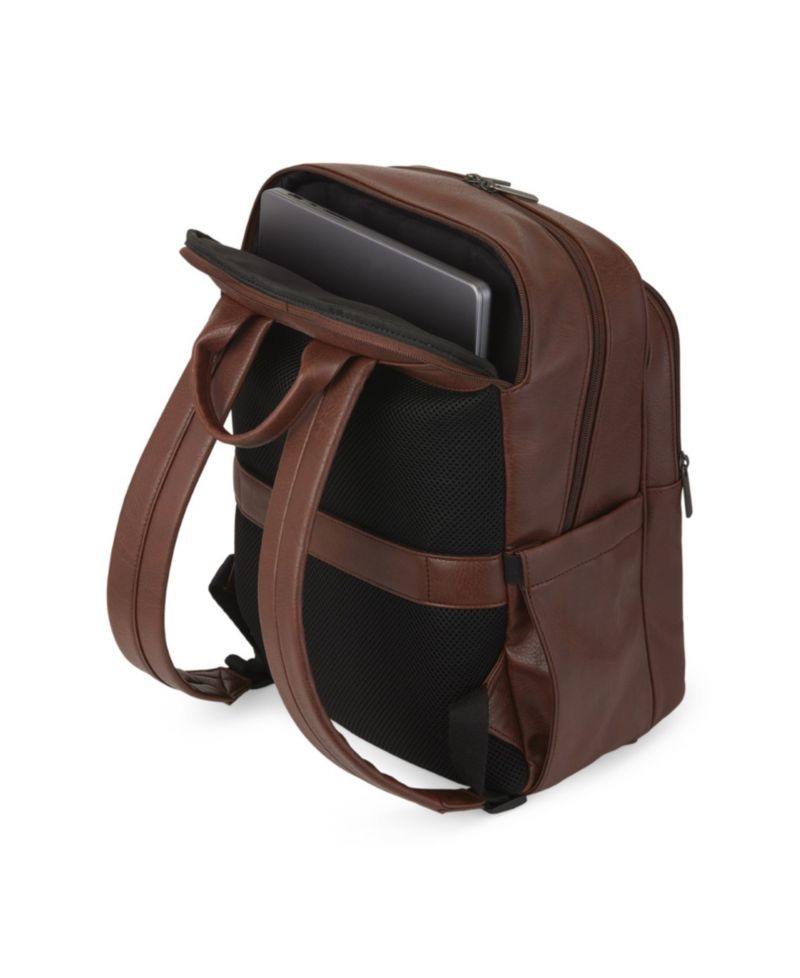 Palermo 17" Leather Backpack