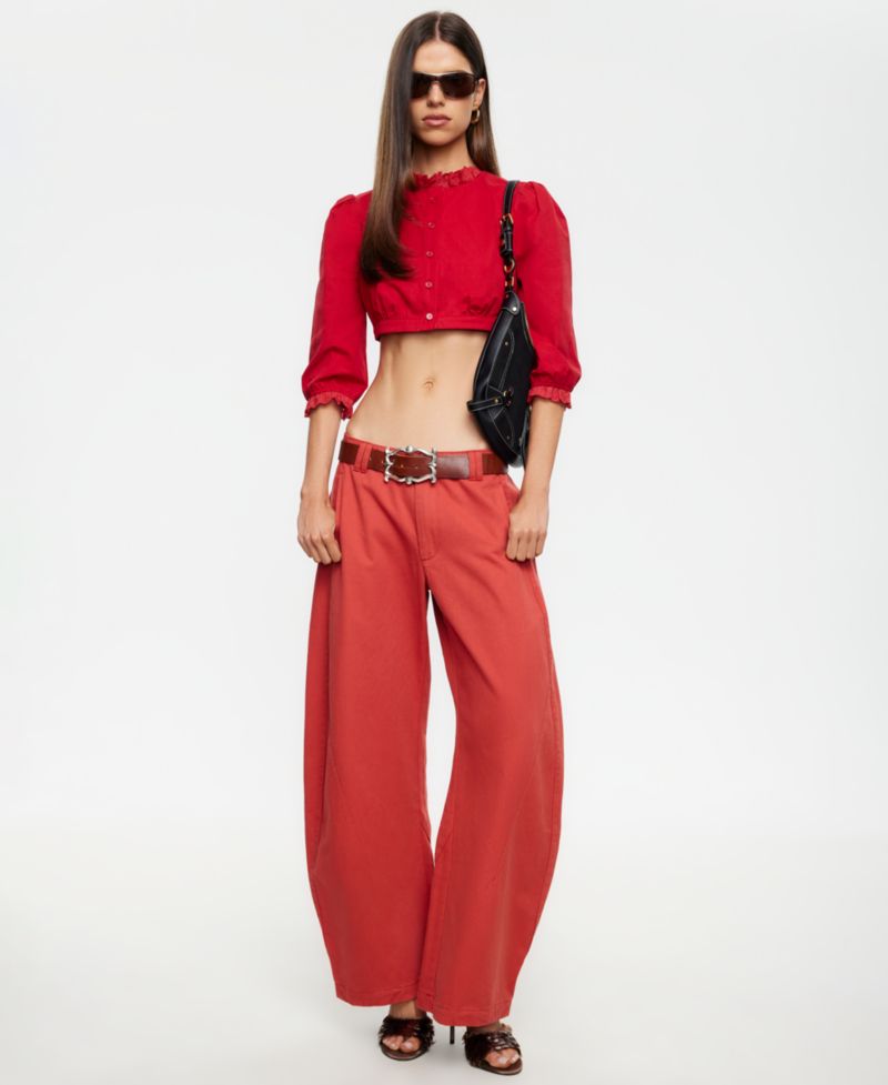 Women's Sideline Low-Rise Barrel Jeans
