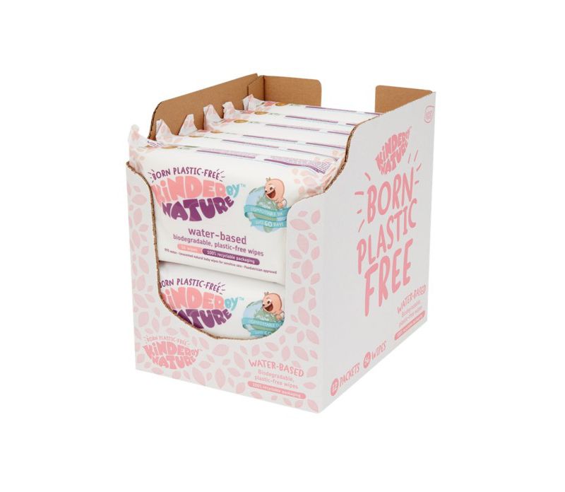 Unisex Water-Based Baby Wipes - 672 Count (12 packs of 56 wipes)