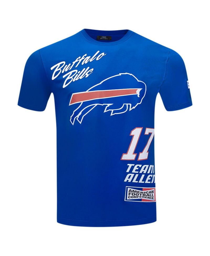 Men's Josh Allen Royal Buffalo Bills Fast Lane Name & Number Player T-Shirt