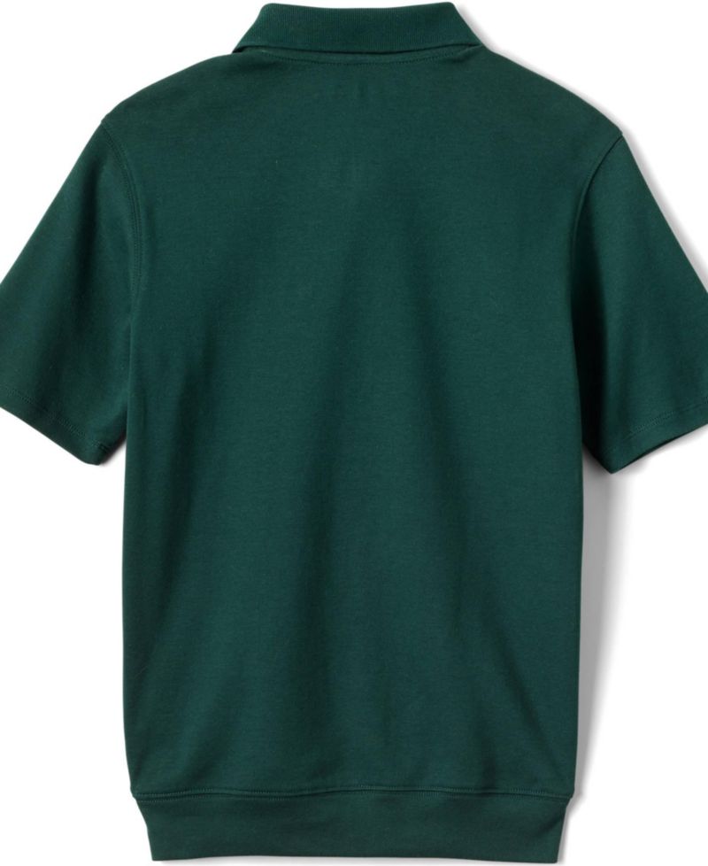 Kids Short Sleeve Banded Bottom Polo Shirt