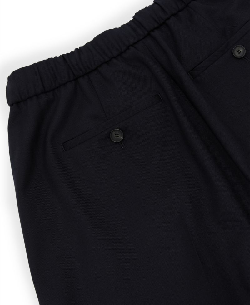 Women's Solene Wool-Blend Pleated Wide-Leg Trousers