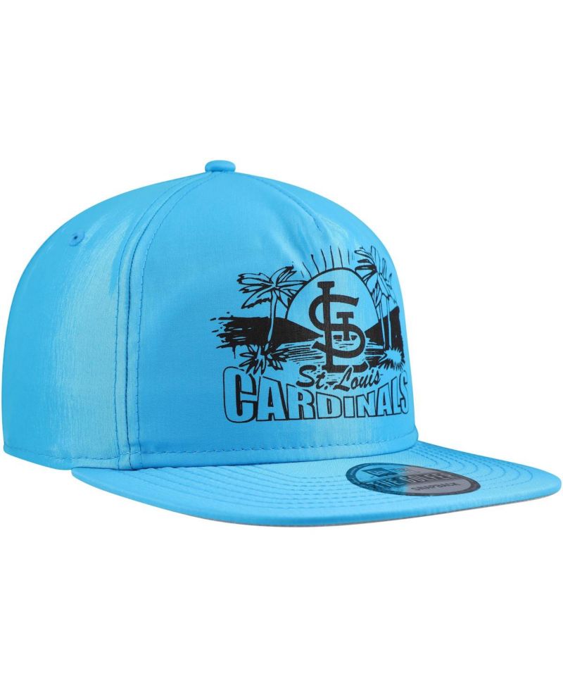 Men's Blue St. Louis Cardinals Neon Golfer Snapback Hat