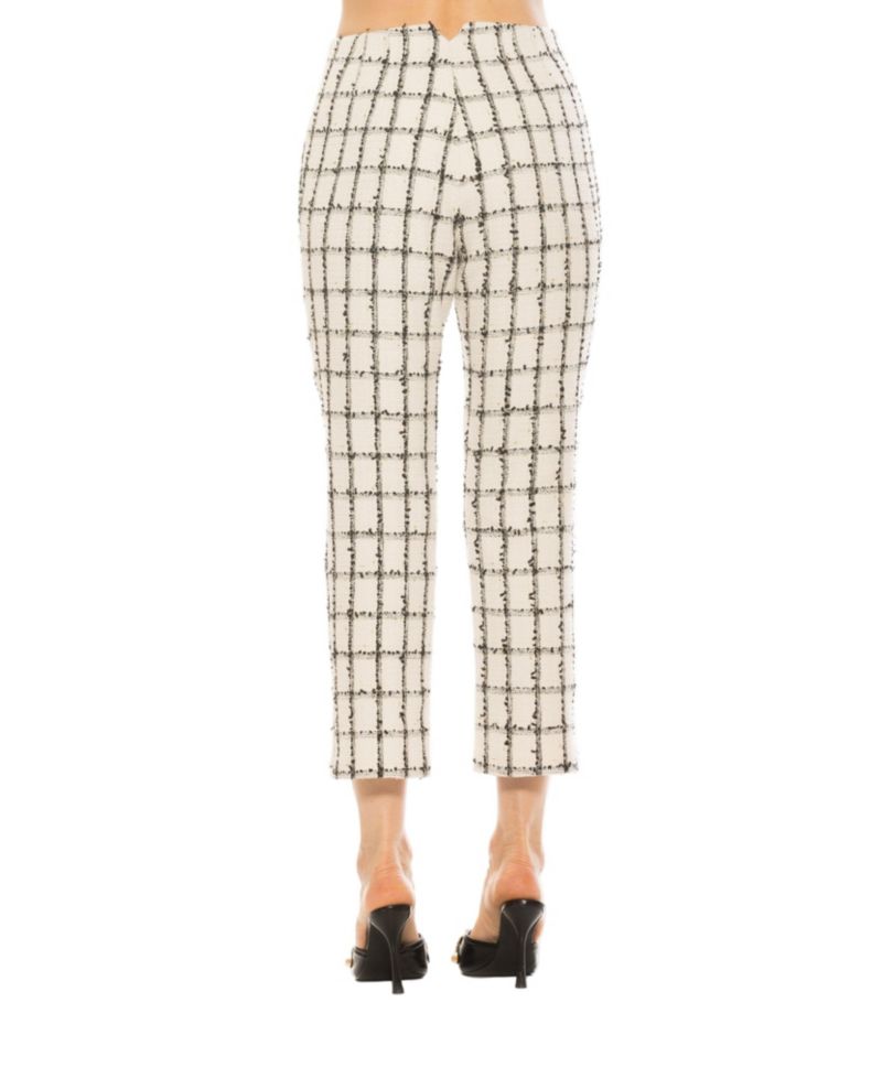 Women's lio Tapered Pants with Contrast Welt Pocket Detail