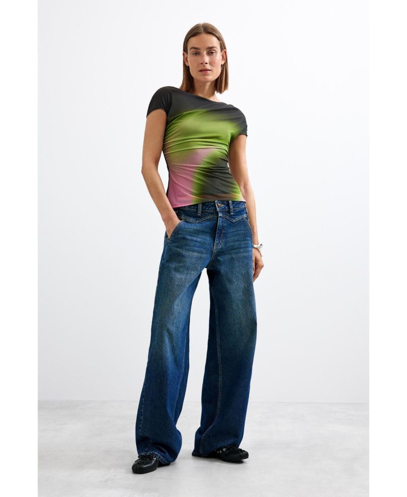 Women's Short sleeve knit t-shirt