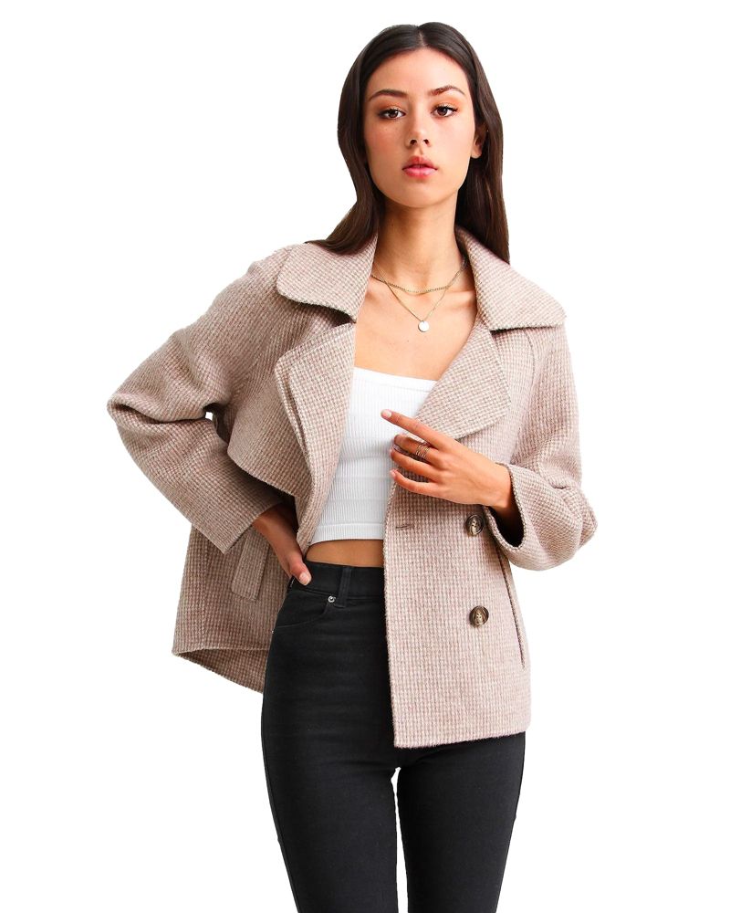 Women's I'm Yours Wool Blend Peacoat