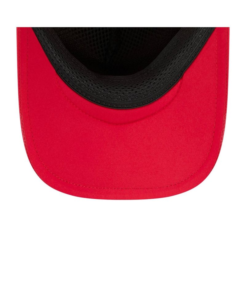 Men's Red Washington Nationals 2026 Batting Practice Alternate Apex 9FORTY Adjustable Hat
