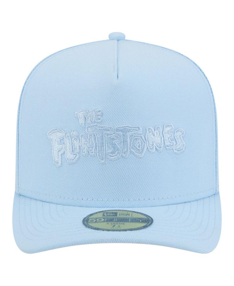 Men's Light Blue the Flintstones A-Frame 59FIFTY Fitted Hat