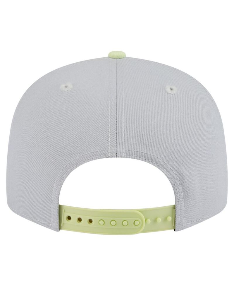 Men's Gray/Yellow Boston Celtics Color Pack Two-Tone 9FIFTY Snapback Hat