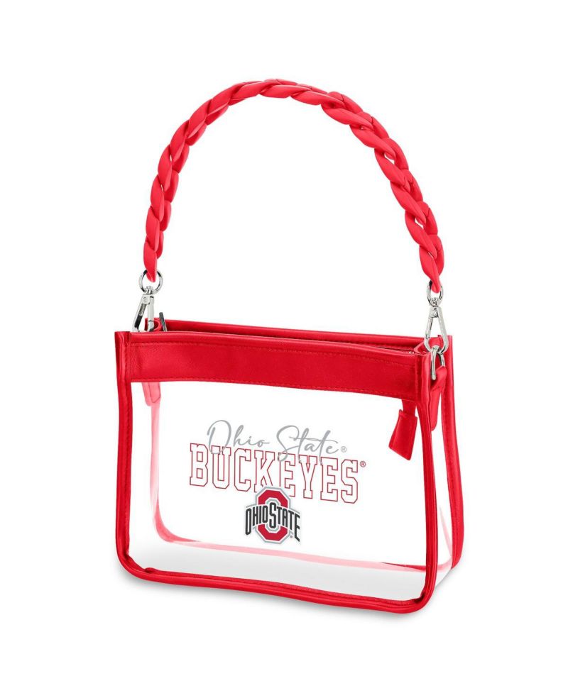Ohio State Buckeyes Plastic Chain Mini Crossbody Handbag