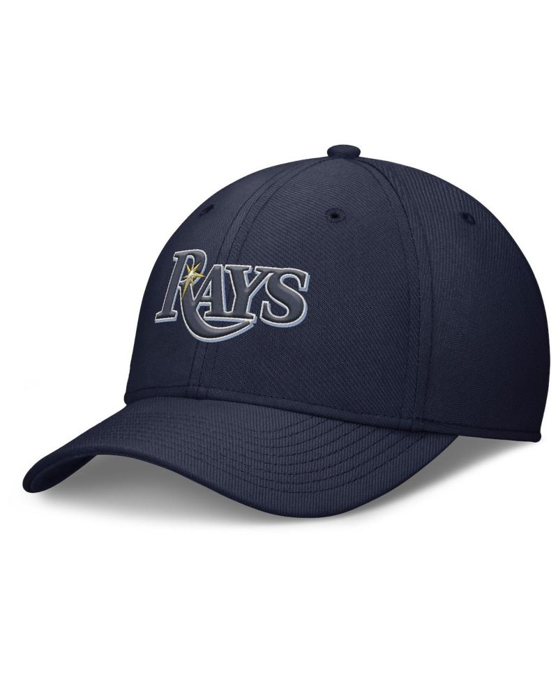 Men's Navy Tampa Bay Rays Rise Performance Flex Hat