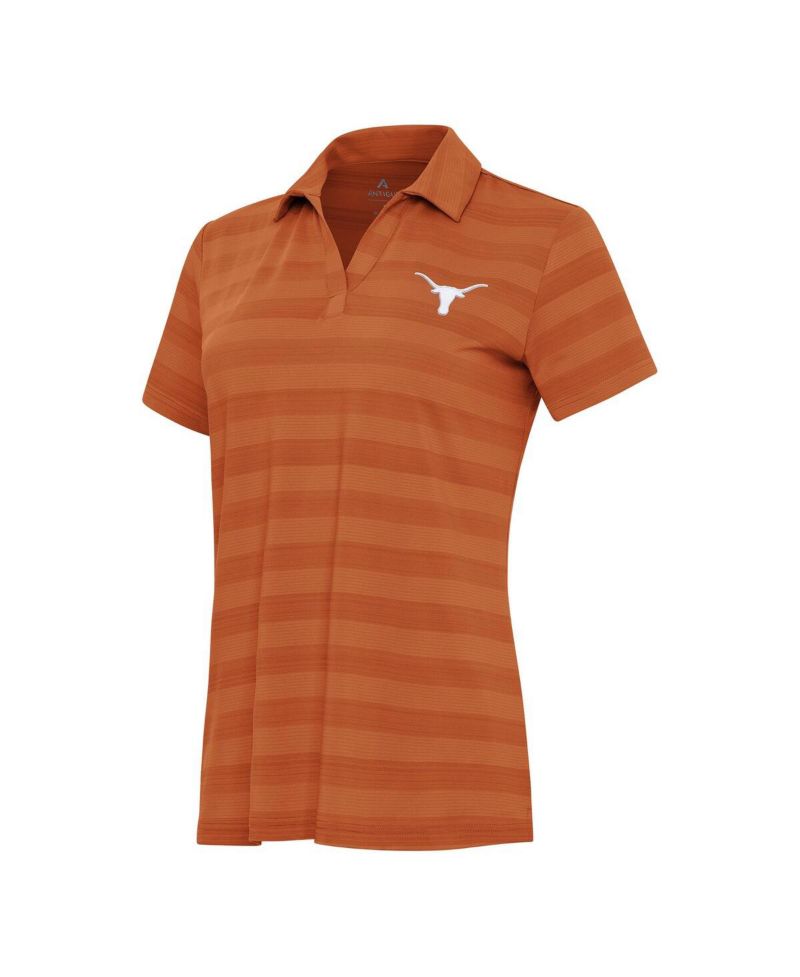 Women's Texas Orange Texas Longhorns Tunnel Polo Shirt