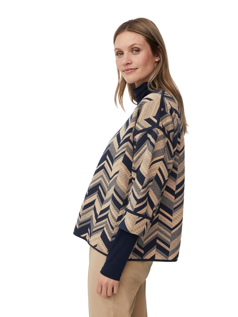Women's MaBriella 3/4 Sleeve Round Neck Blouse
