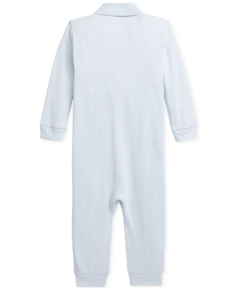 Baby Boys Cotton Classic Polo Coverall