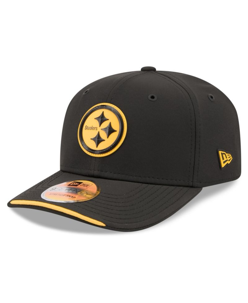 Men's Black Pittsburgh Steelers 2026 Sideline 9SEVENTY Adjustable Hat