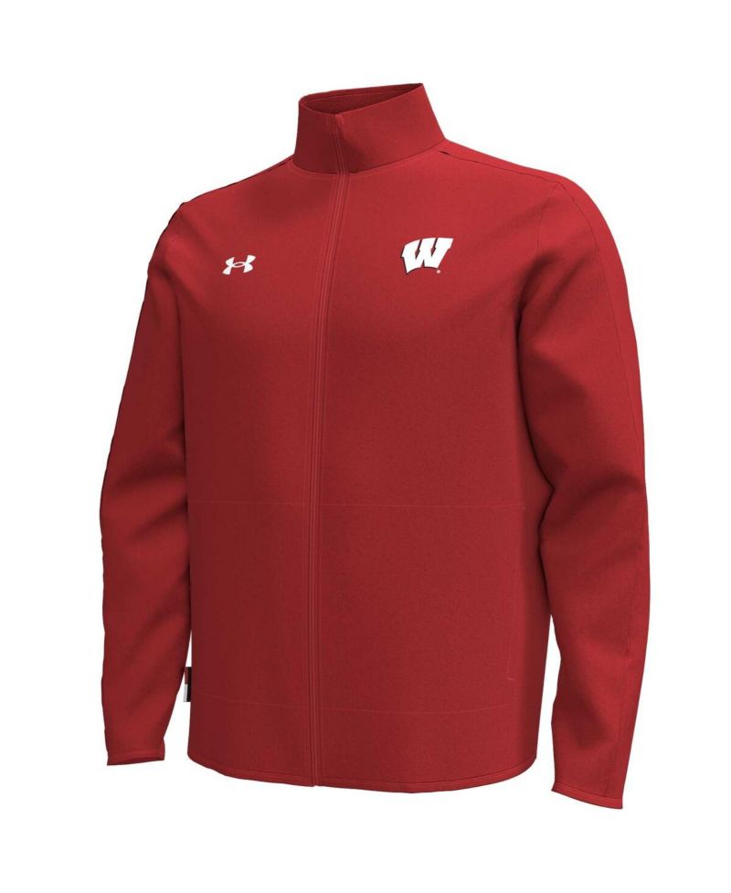 Men's Red Wisconsin Badgers Command Full-Zip Jacket