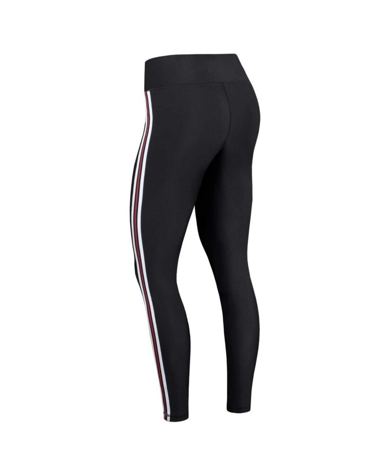 Women's Black Arizona Cardinals Color Block Leggings