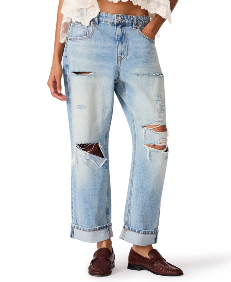 Women's Stevie Low-Rise Boyfriend Jeans
