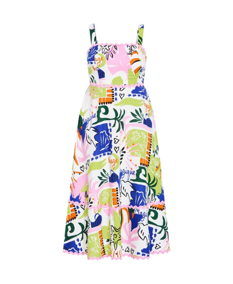 Women's Shani Print Maxi Dress