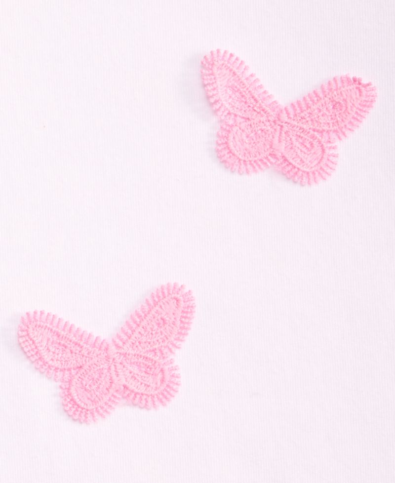 Girls' 12M-5T Crochet Butterflies Tee