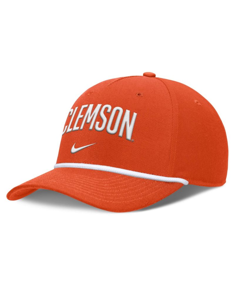 Men's Orange Clemson Tigers Rise Campus Adjustable Hat