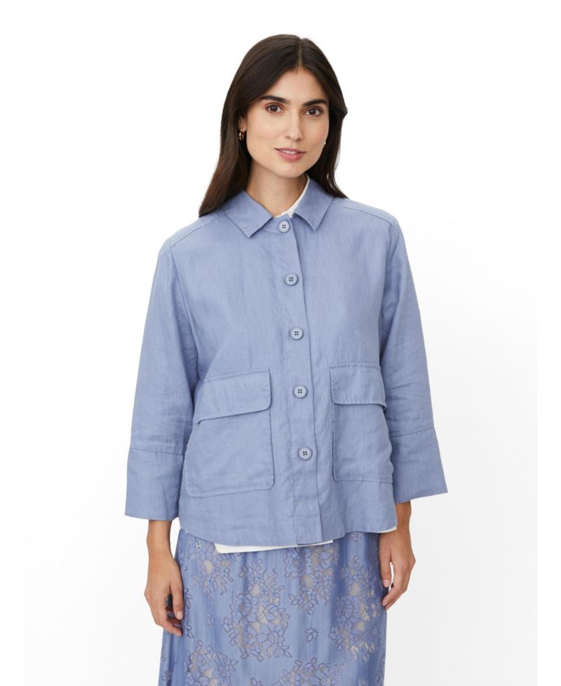 Women's MaJurelle Linen Overshirt