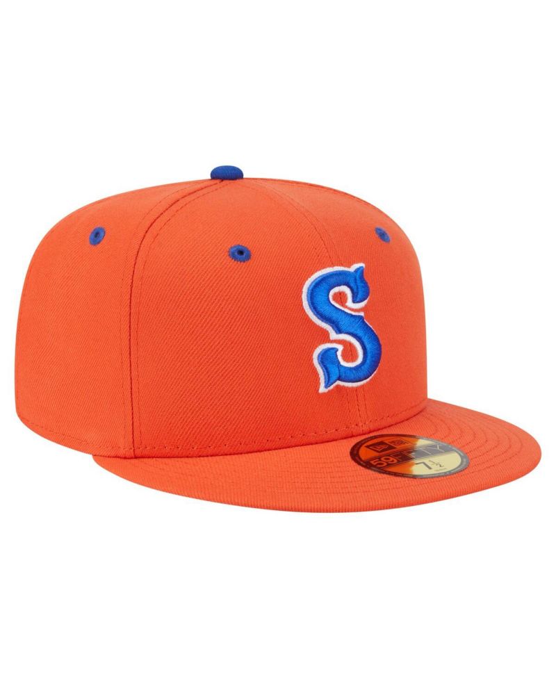 Men's Orange Syracuse Mets Authentic Collection 59FIFTY Fitted Hat