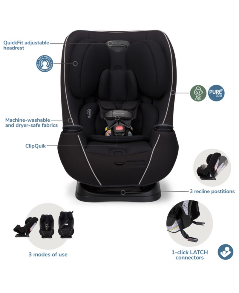 Pria Baby and Toddler Max All-in-One Convertible Car Seat
