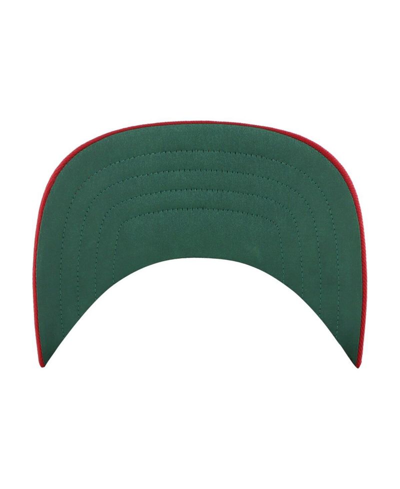 Men's x Rawlings Navy/Red St. Louis Cardinals Pinstripe Hitch Adjustable Hat