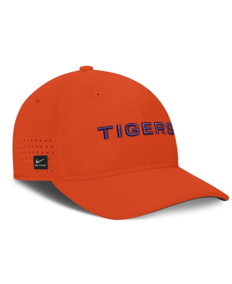Men's Orange Clemson Tigers Gameday Aerobill Swooshflex Dri-FIT Hat