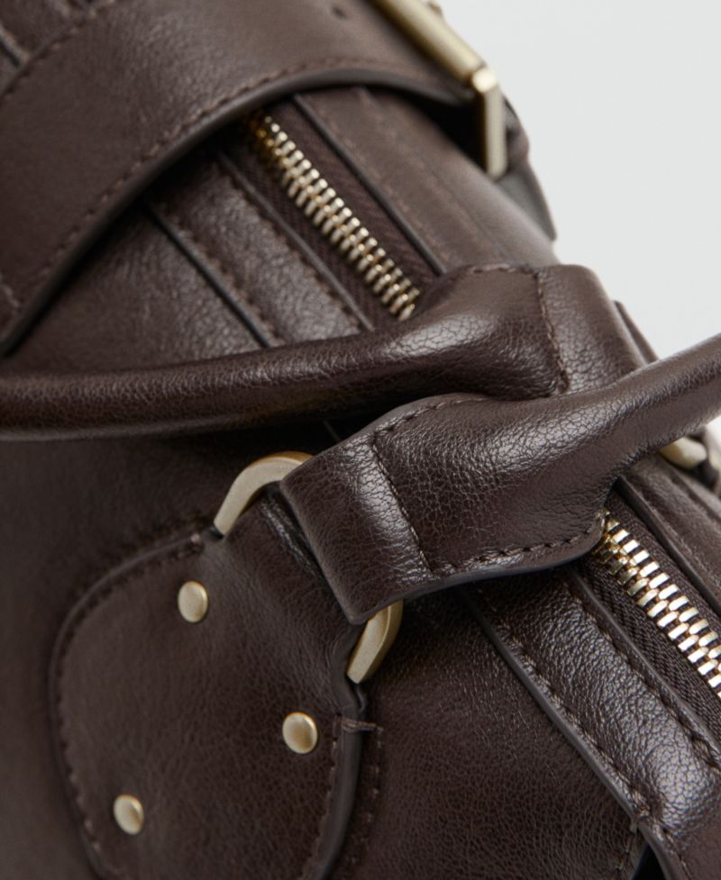 Women's Buckle Shoulder Bag