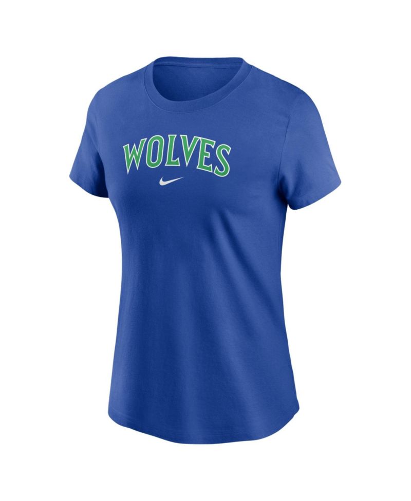 Women's Minnesota Timberwolves Crewneck Cotton T-Shirt