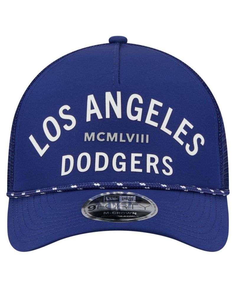 Men's Royal Los Angeles Dodgers Minimalist 9FORTY A-Frame Adjustable Hat